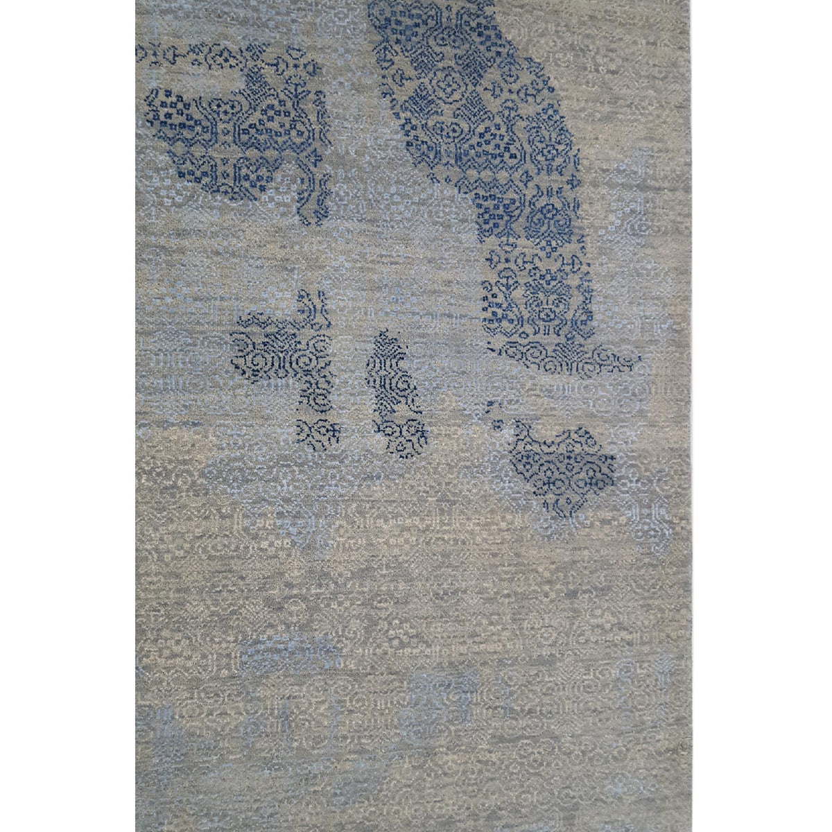 Pacific Erase 41170 Blue Sky Modern Hand Knotted Rug