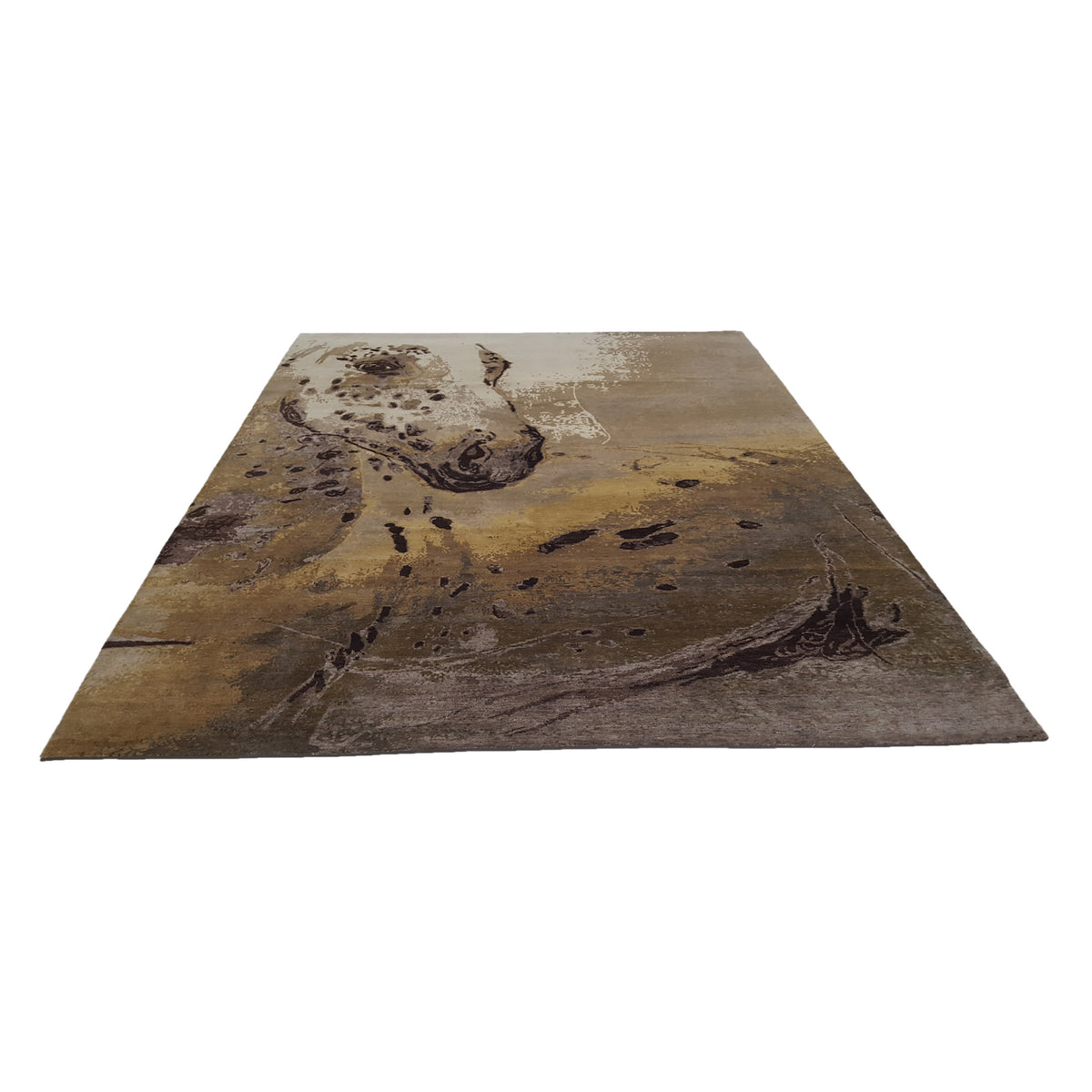 Pacific Galaxy 41200 Lt.Gold Blue Grey Modern Hand Knotted Rug
