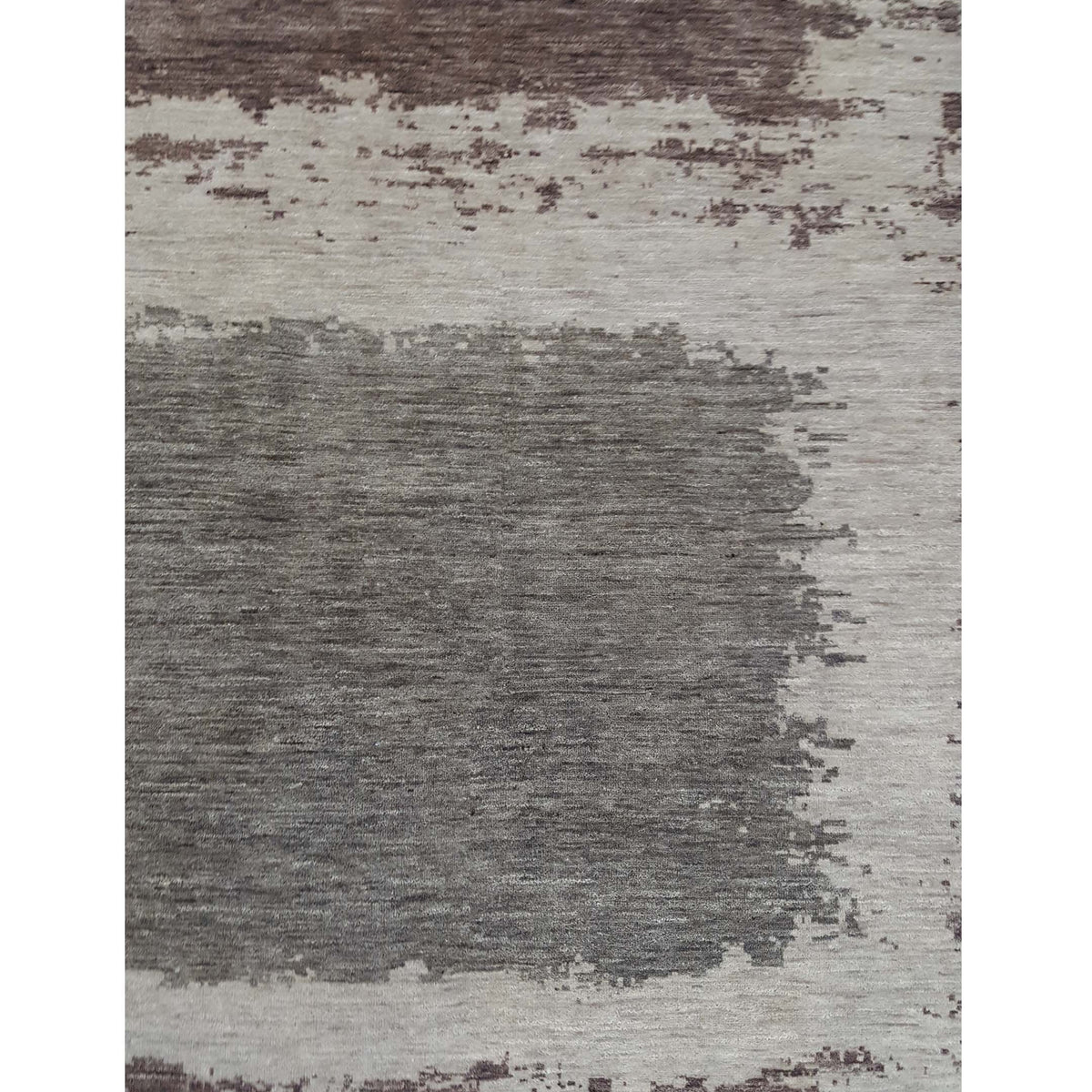 Pacific Casablanca 41203 Chocolate Burgundy Modern Hand Knotted Rug