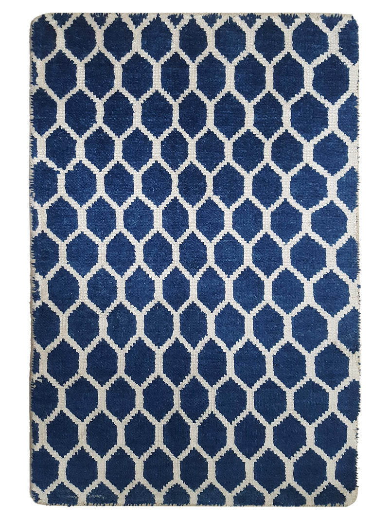 Pacific Modern  Blue White Contemporary