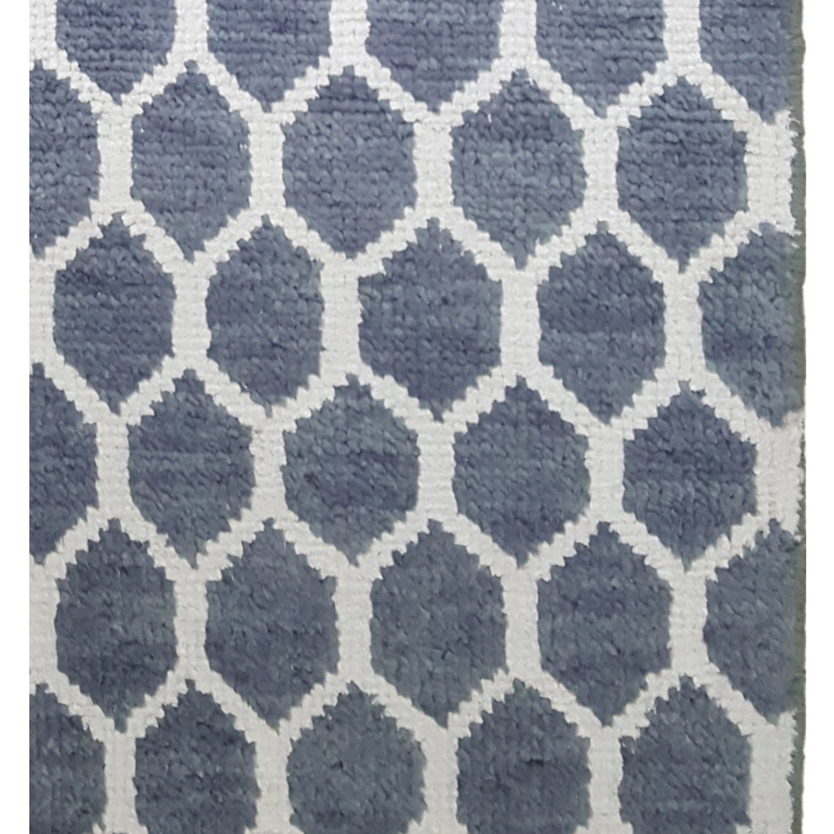 Pacific Modern 41232GW Lt.Grey White Contemporary Hand Knotted Rug