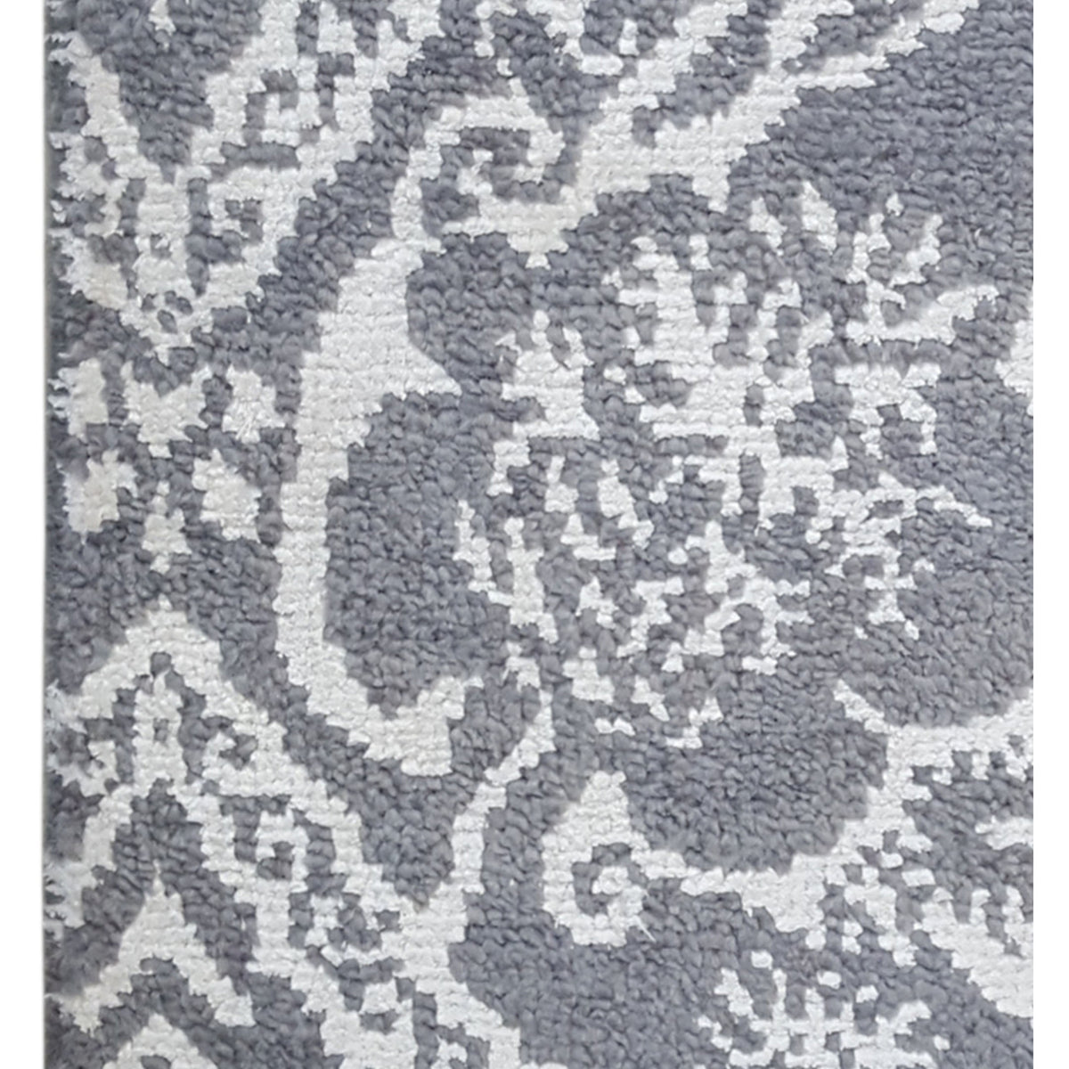 Pacific Modern 41222GW Lt.Grey White Contemporary Hand Knotted Rug