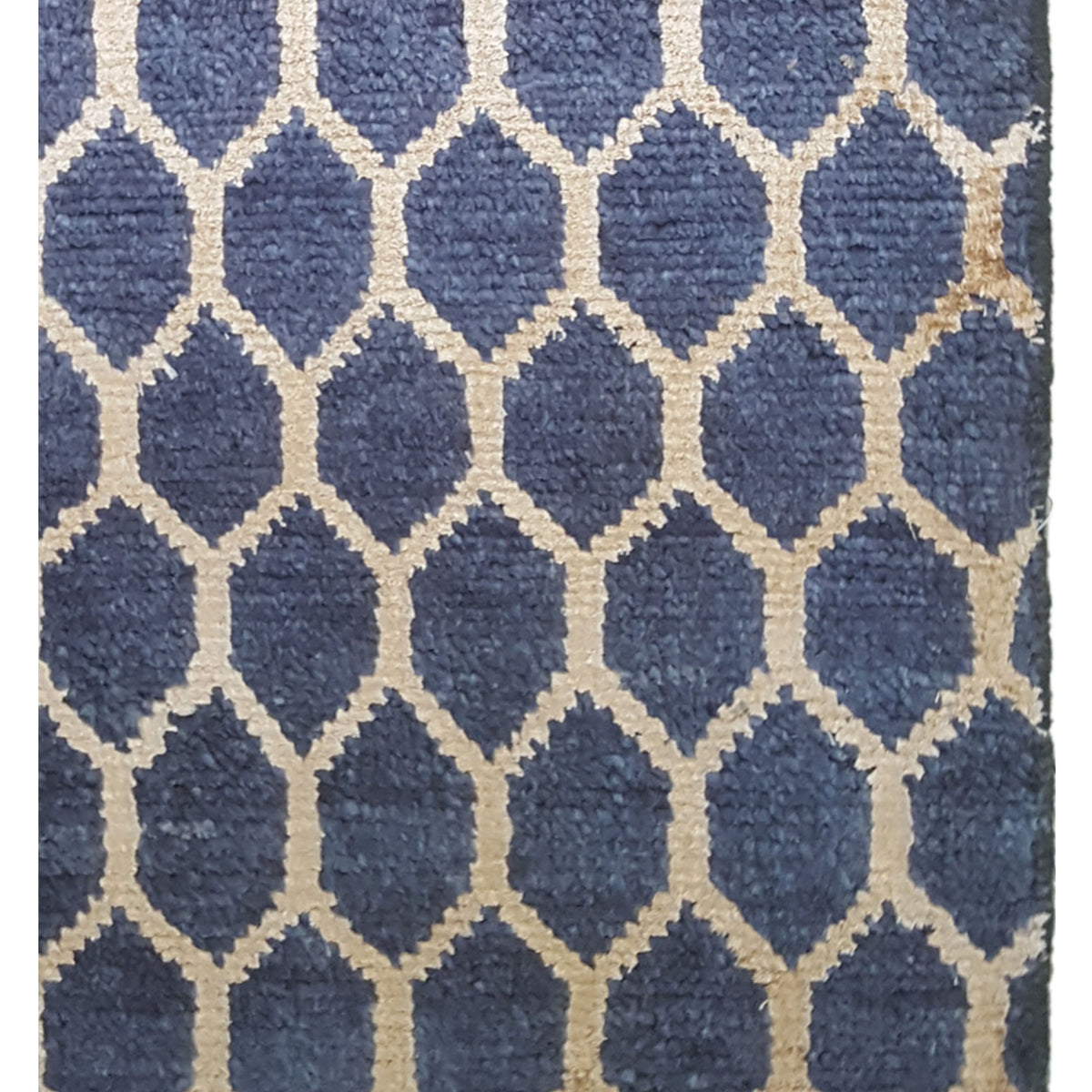 Pacific Modern 41265GW D.Grey White Contemporary Hand Knotted Rug