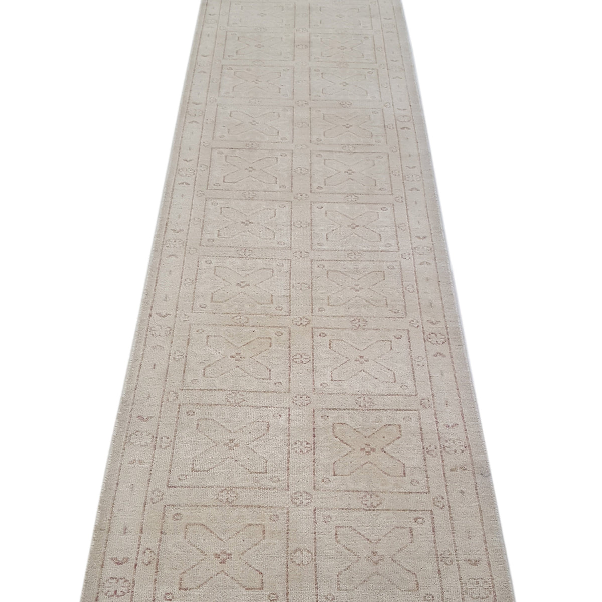 Pacific Khotan 41279 Ivory Ivory Transitional Hand Knotted Rug