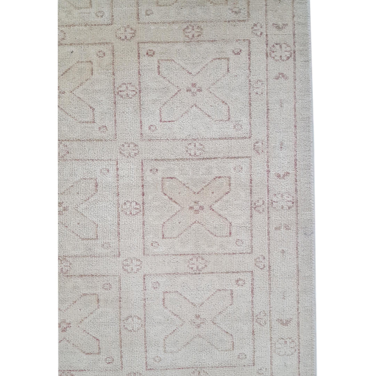 Pacific Khotan 41279 Ivory Ivory Transitional Hand Knotted Rug