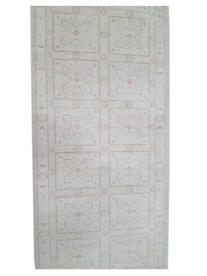 Pacific Khotan 41279 Ivory Ivory Transitional Hand Knotted Rug