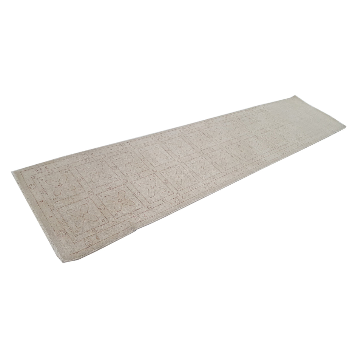 Pacific Khotan 41279 Ivory Ivory Transitional Hand Knotted Rug