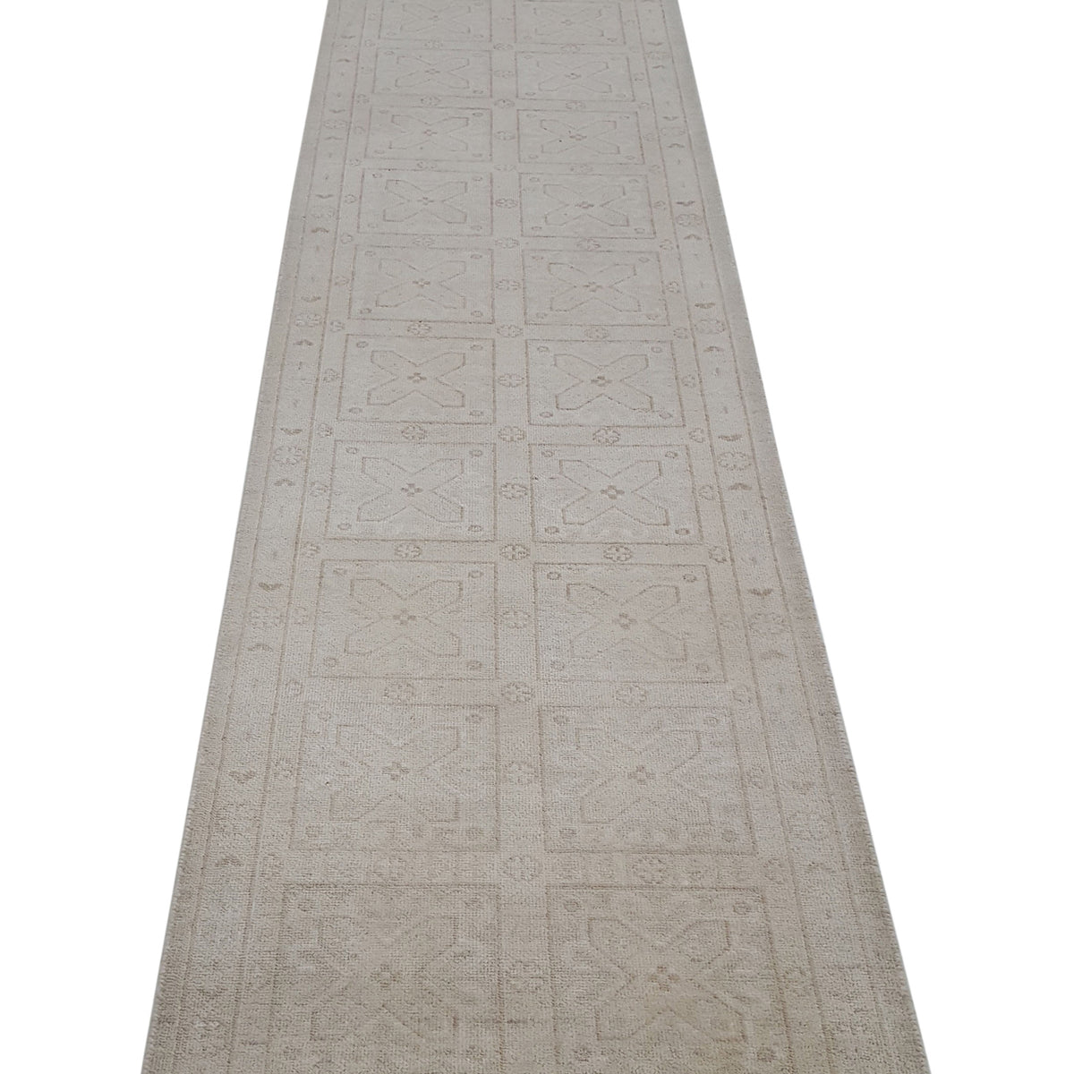 Pacific Khotan 41280 Ivory Ivory Transitional Hand Knotted Rug
