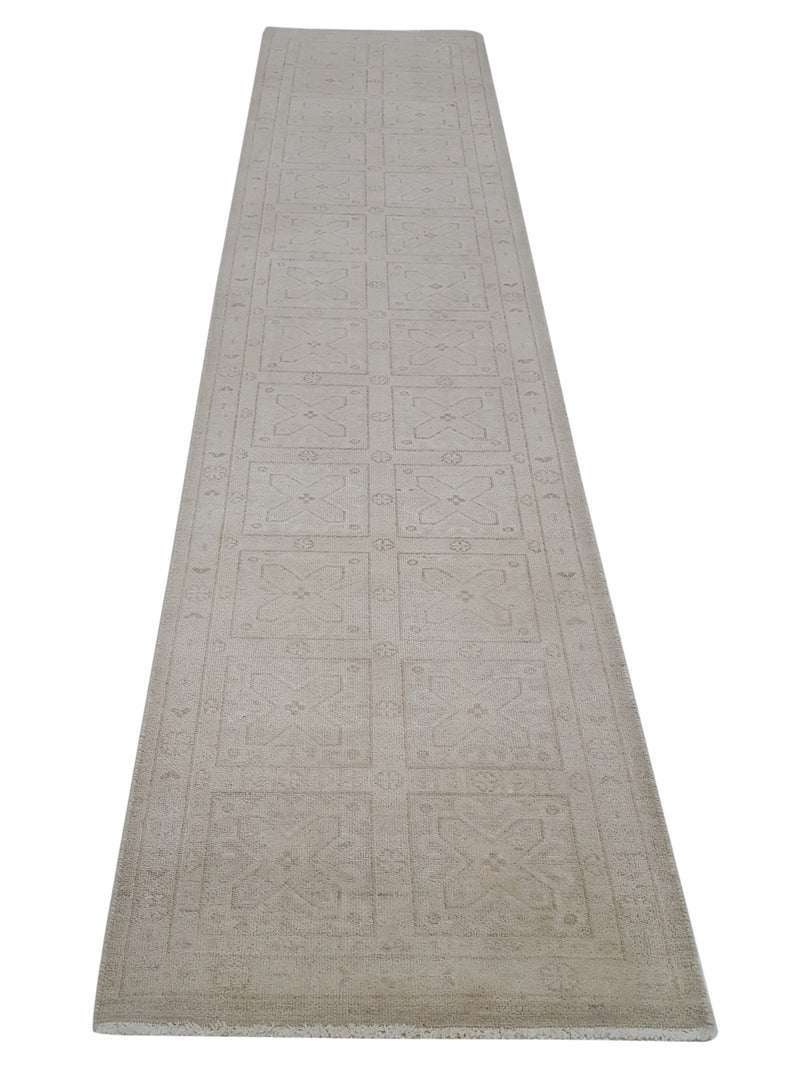 Pacific Khotan 41280 Ivory Ivory Transitional Hand Knotted Rug