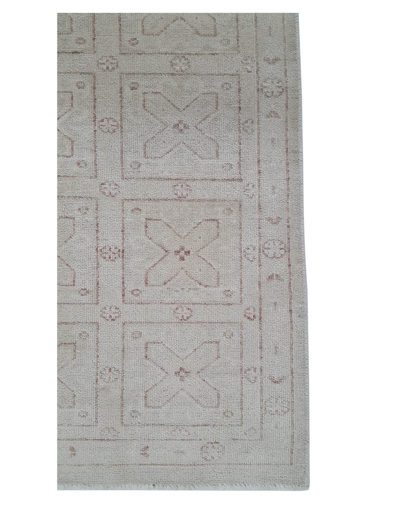 Pacific Khotan 41280 Ivory Ivory Transitional Hand Knotted Rug