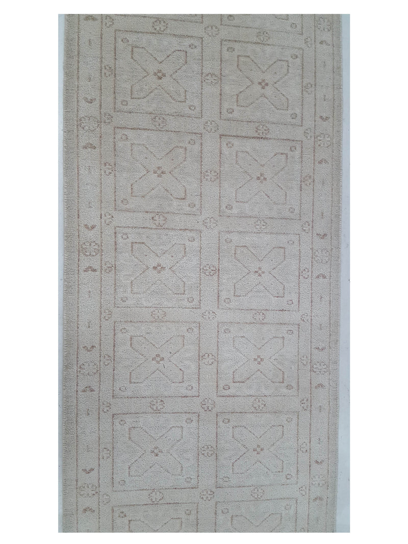 Pacific Khotan 41280 Ivory Ivory Transitional Hand Knotted Rug