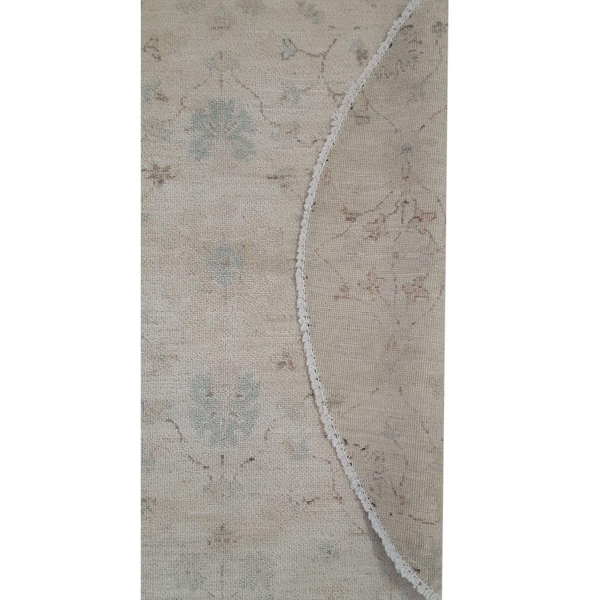 Pacific Ziegler 41287 Ivory Ivory Transitional Hand Knotted Rug