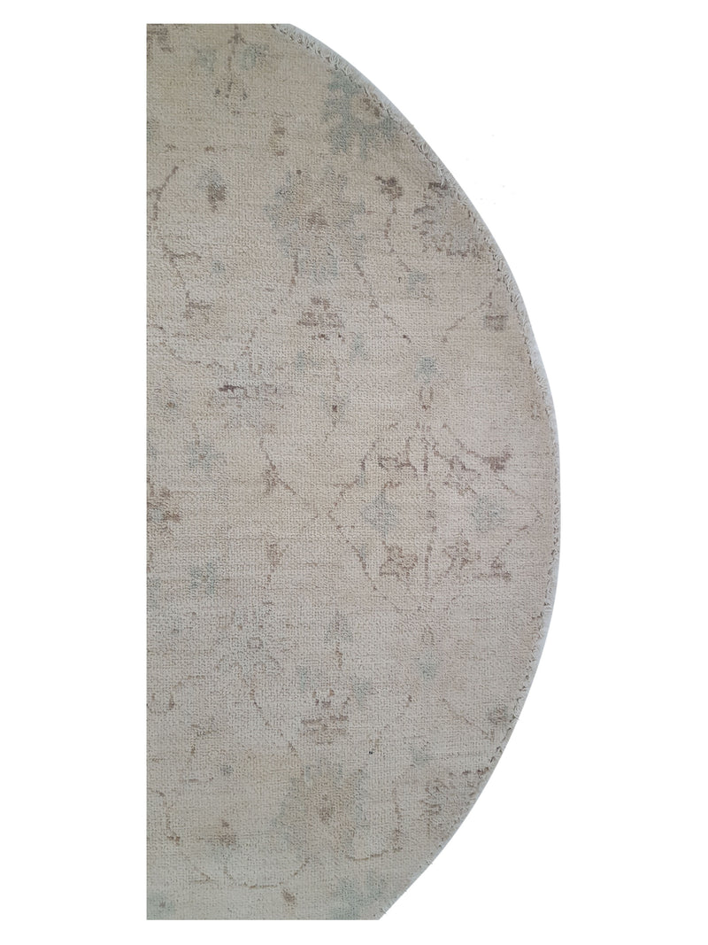 Pacific Ziegler 41287 Ivory Ivory Transitional Hand Knotted Rug