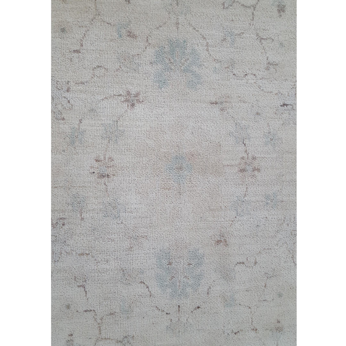 Pacific Ziegler 41287 Ivory Ivory Transitional Hand Knotted Rug