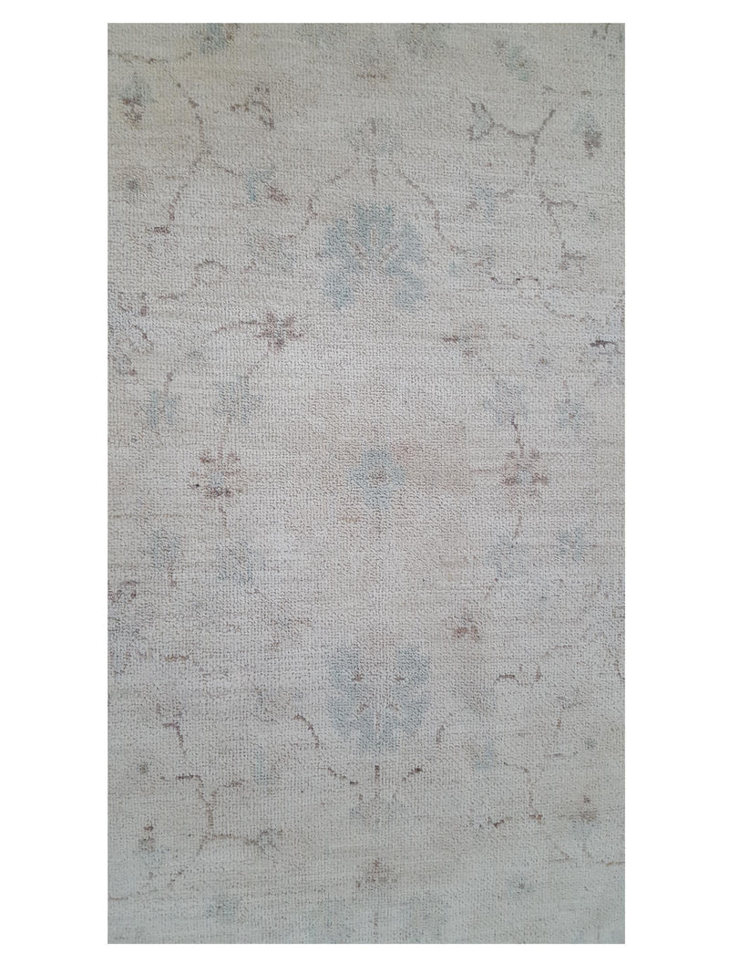 Pacific Ziegler 41287 Ivory Ivory Transitional Hand Knotted Rug