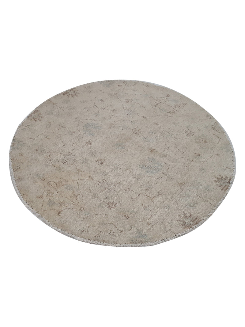 Pacific Ziegler 41287 Ivory Ivory Transitional Hand Knotted Rug