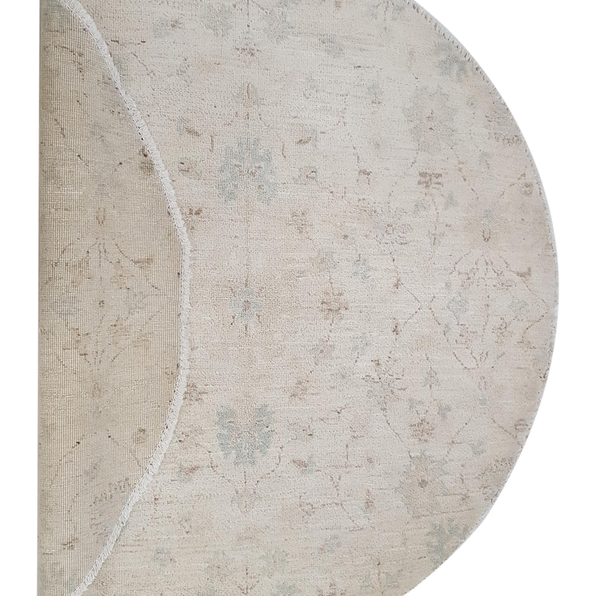 Pacific Ziegler 41288 Ivory Ivory Transitional Hand Knotted Rug