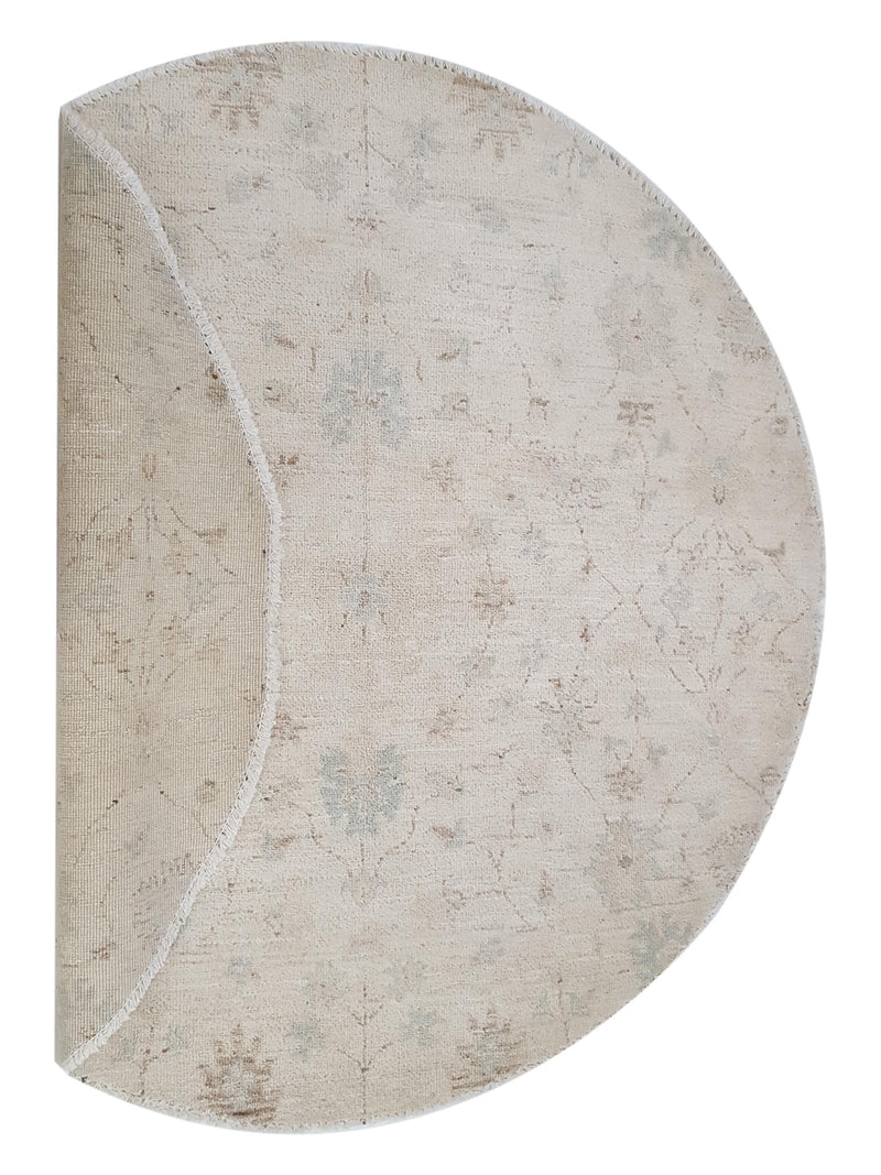 Pacific Ziegler 41288 Ivory Ivory Transitional Hand Knotted Rug