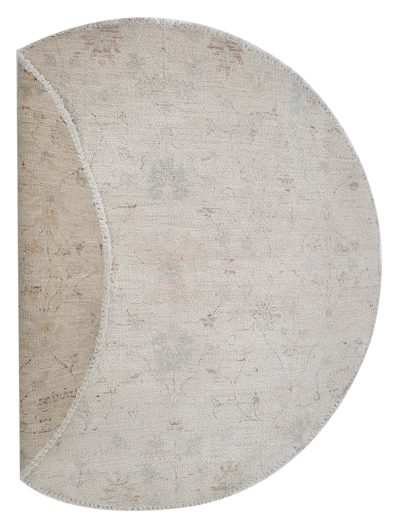 Pacific Ziegler 41289 Ivory Ivory Transitional Hand Knotted Rug