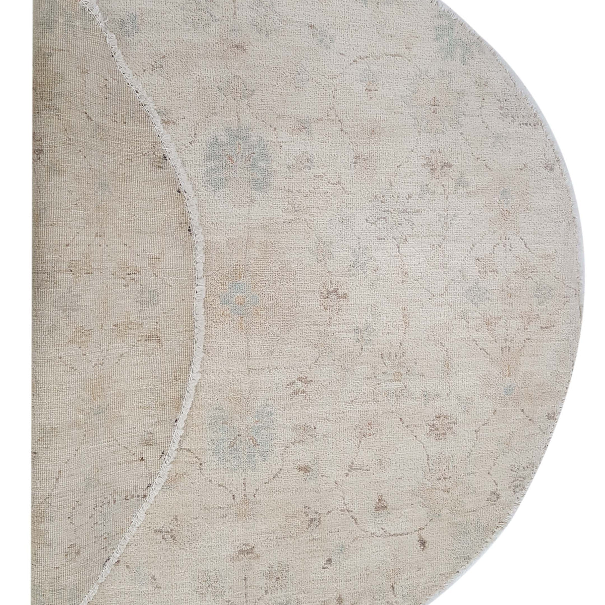 Pacific Ziegler 41290 Ivory Ivory Transitional Hand Knotted Rug