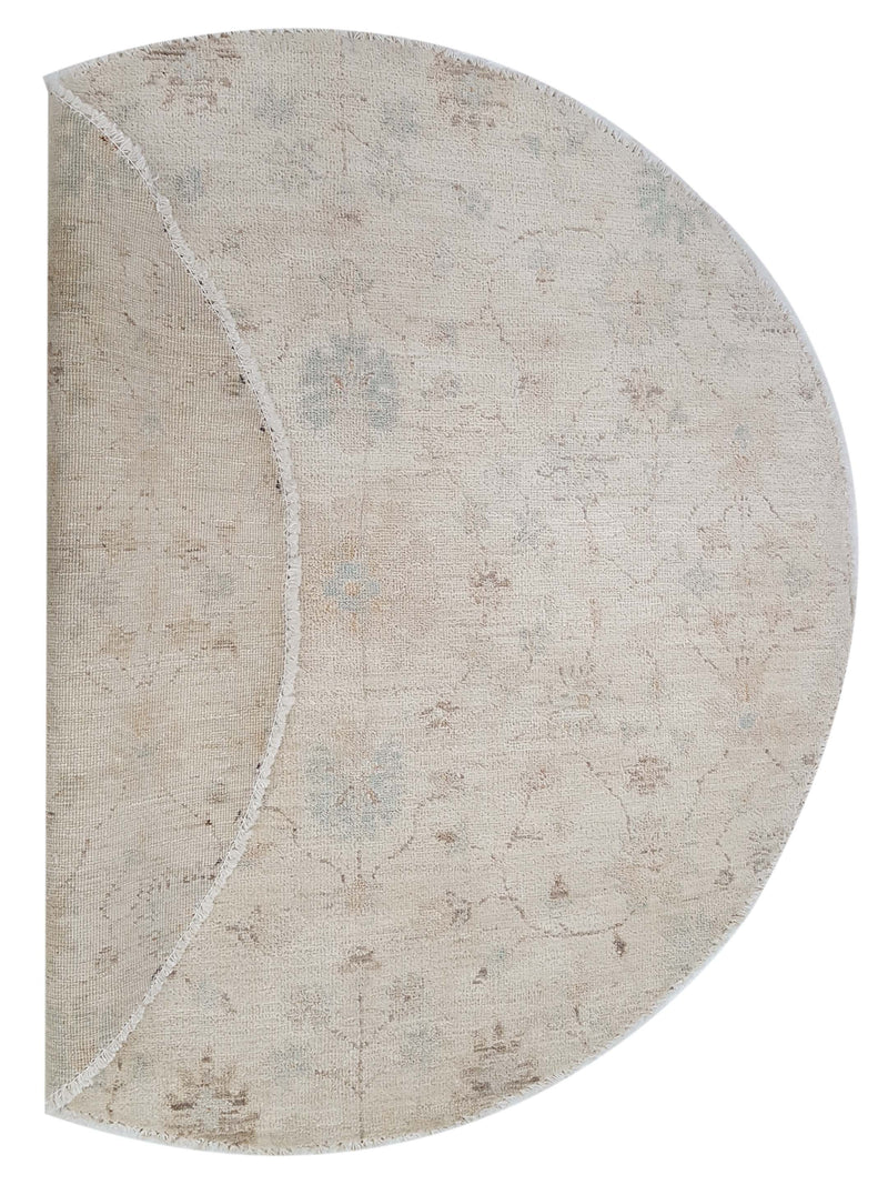 Pacific Ziegler 41290 Ivory Ivory Transitional Hand Knotted Rug