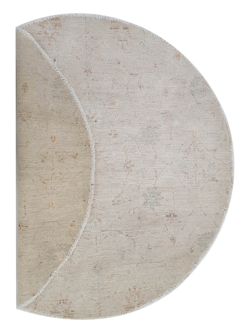 Pacific Ziegler 41295 Ivory Ivory Transitional Hand Knotted Rug