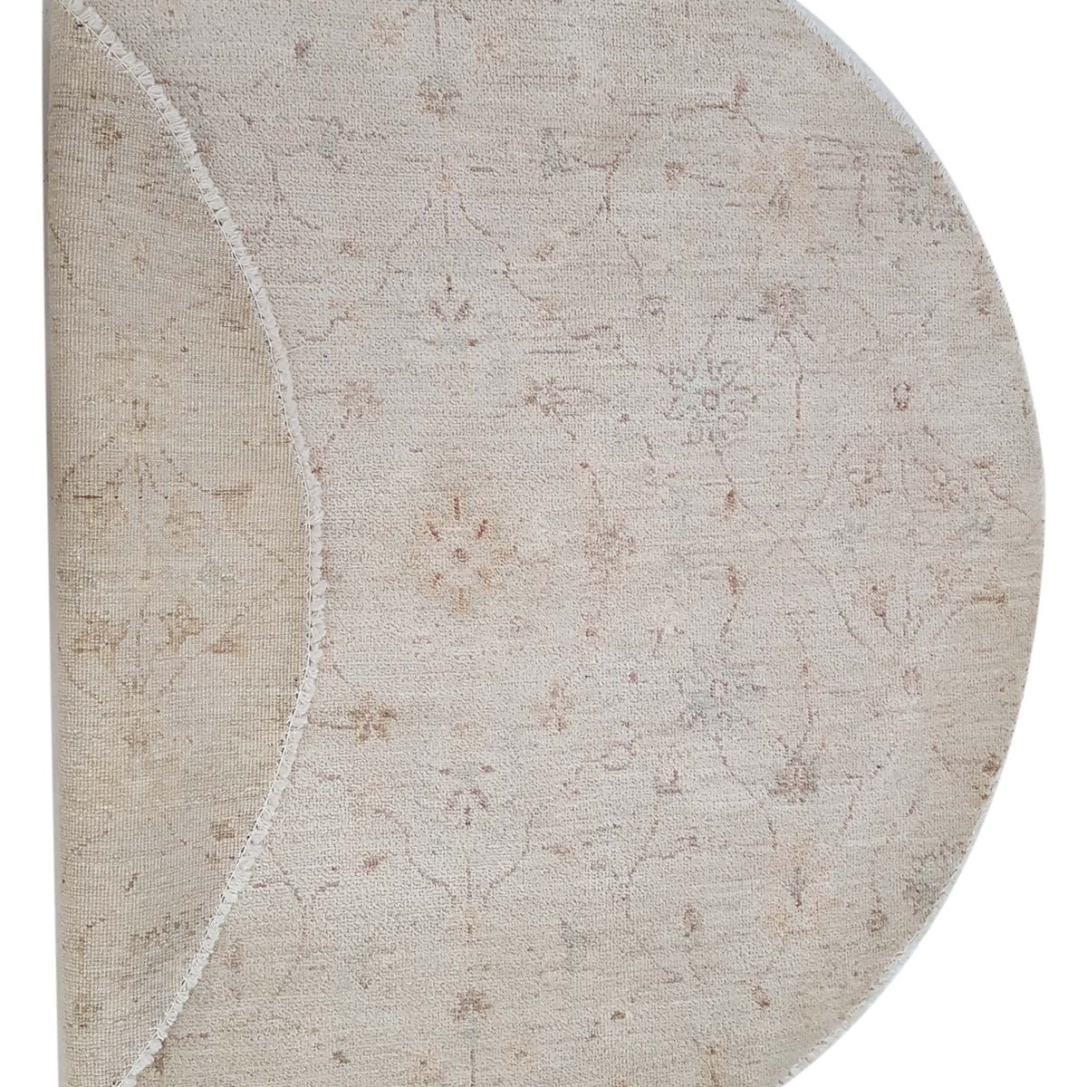 Pacific Ziegler 41297 Ivory Ivory Transitional Hand Knotted Rug