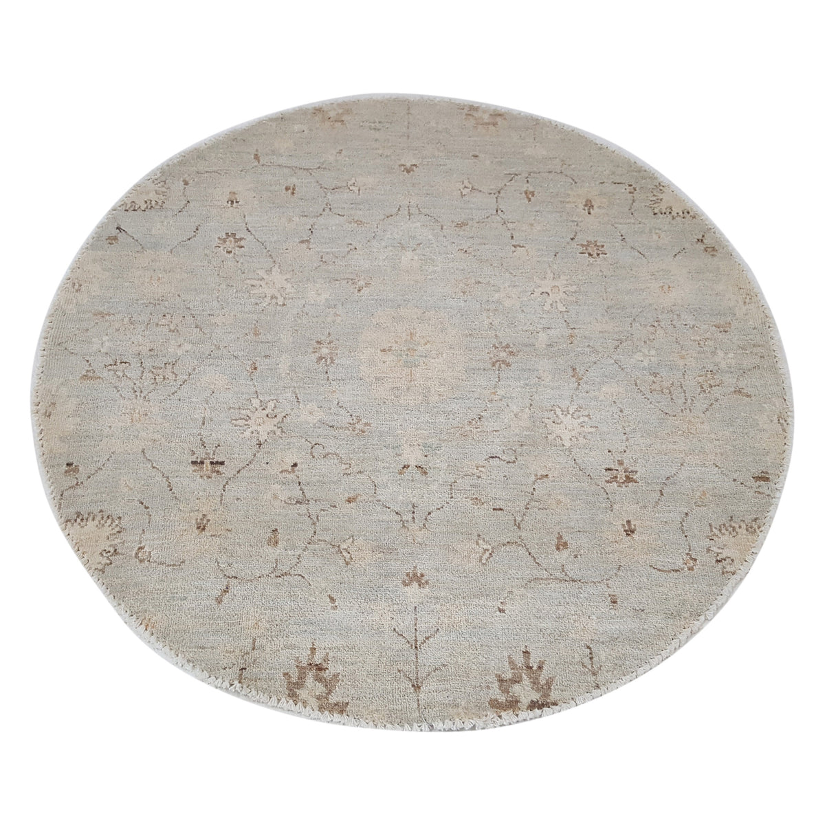 Pacific Ziegler 41299 Lt.Blue Lt.Blue Transitional Hand Knotted Rug