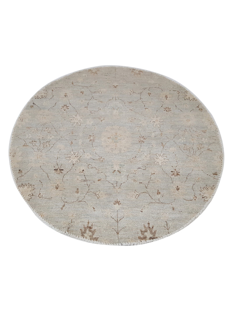 Pacific Ziegler 41299 Lt.Blue Lt.Blue Transitional Hand Knotted Rug