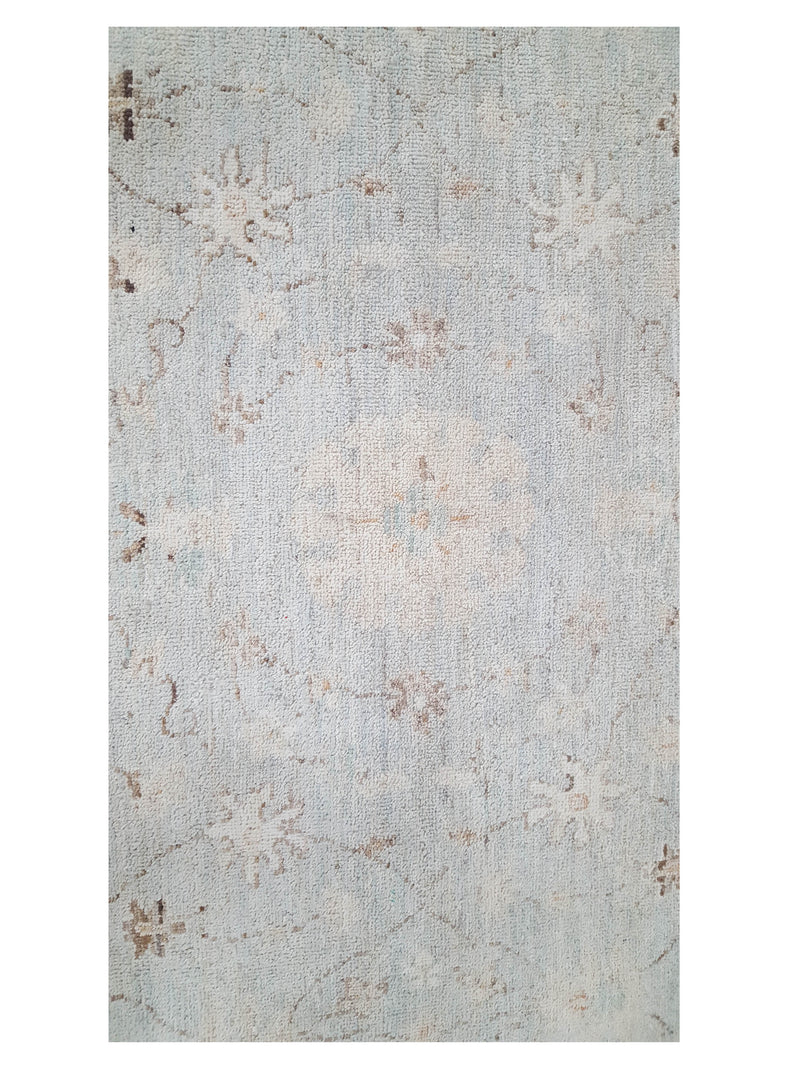 Pacific Ziegler 41299 Lt.Blue Lt.Blue Transitional Hand Knotted Rug