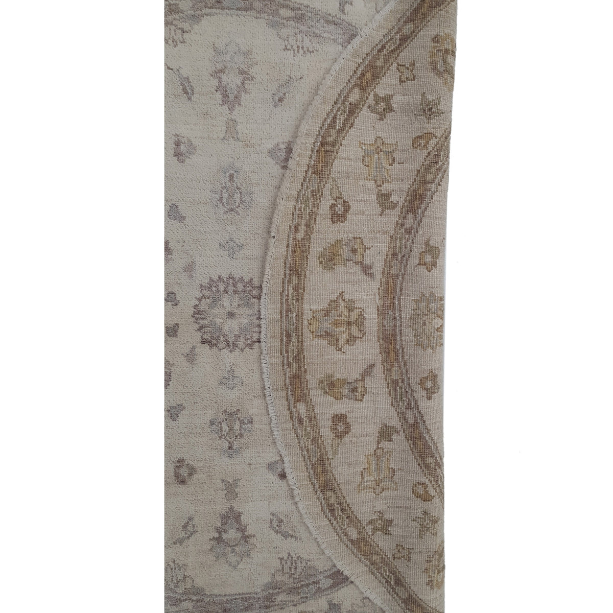 Pacific Ziegler 41303 Ivory Ivory Transitional Hand Knotted Rug