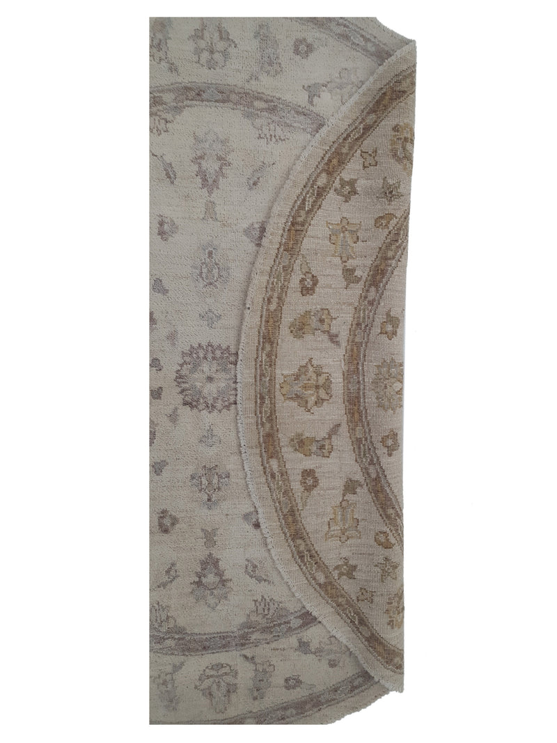 Pacific Ziegler 41303 Ivory Ivory Transitional Hand Knotted Rug