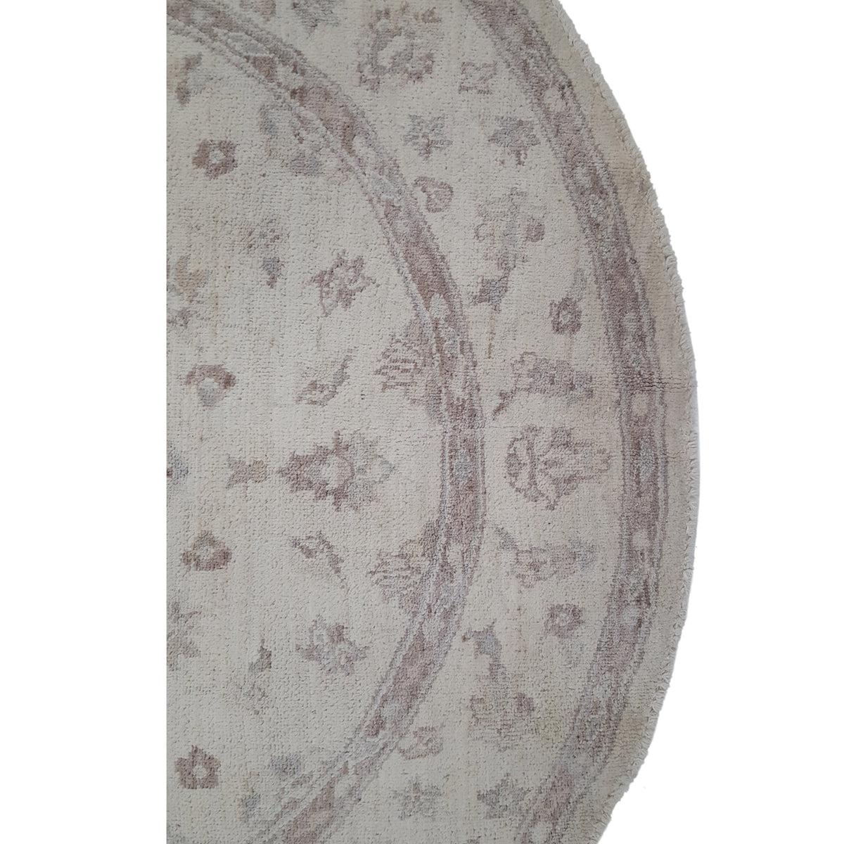 Pacific Ziegler 41303 Ivory Ivory Transitional Hand Knotted Rug