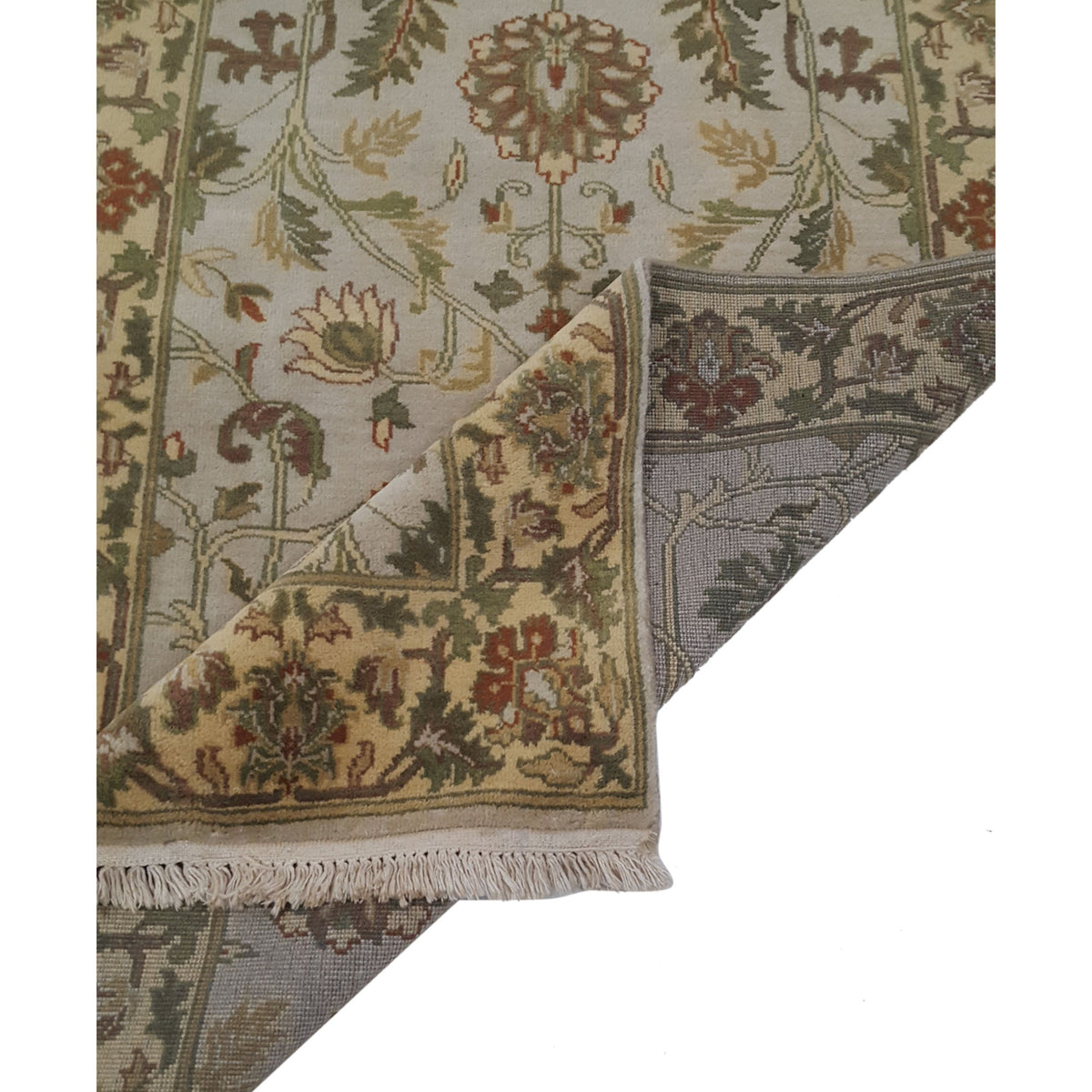 Pacific Tribal 41337 Beige Gold Traditional Hand Knotted Rug