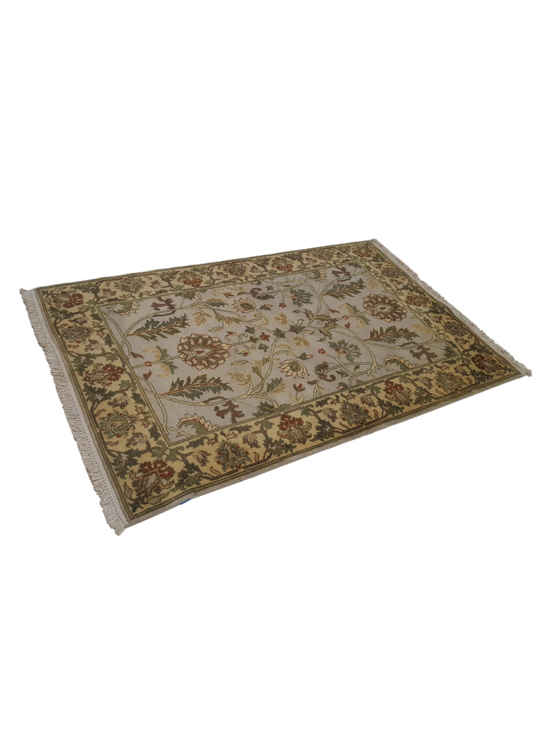 Pacific Tribal 41337 Beige Gold Traditional Hand Knotted Rug