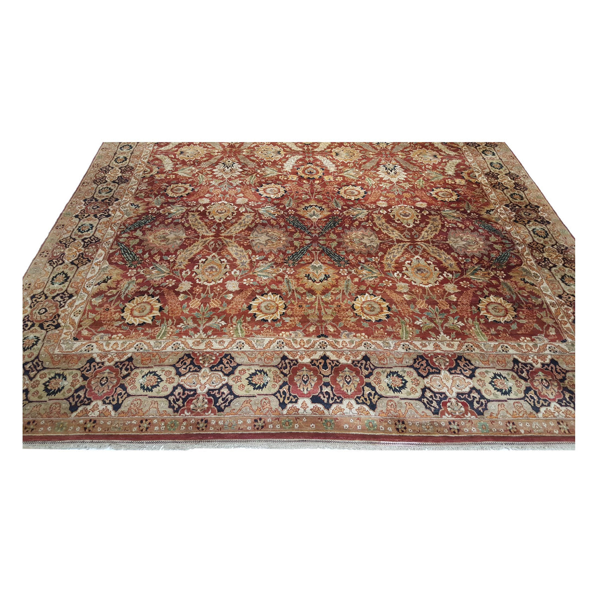 Pacific Royal 41418 Rust Beige Traditional Hand Knotted Rug