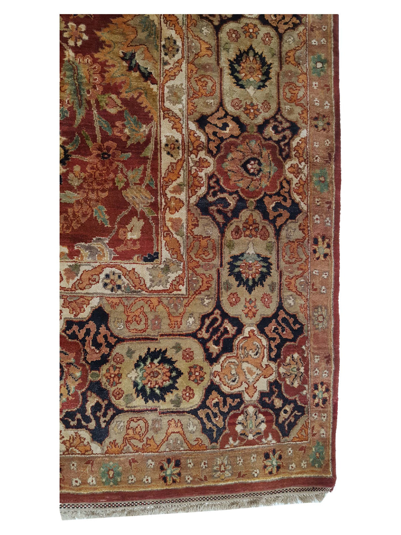 Pacific Royal 41418 Rust Beige Traditional Hand Knotted Rug