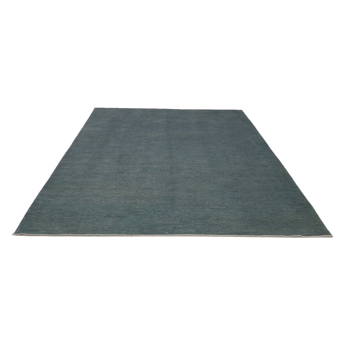 Pacific Farahan Overdyed 41425 Aqua Aqua Transitional Hand Knotted Rug