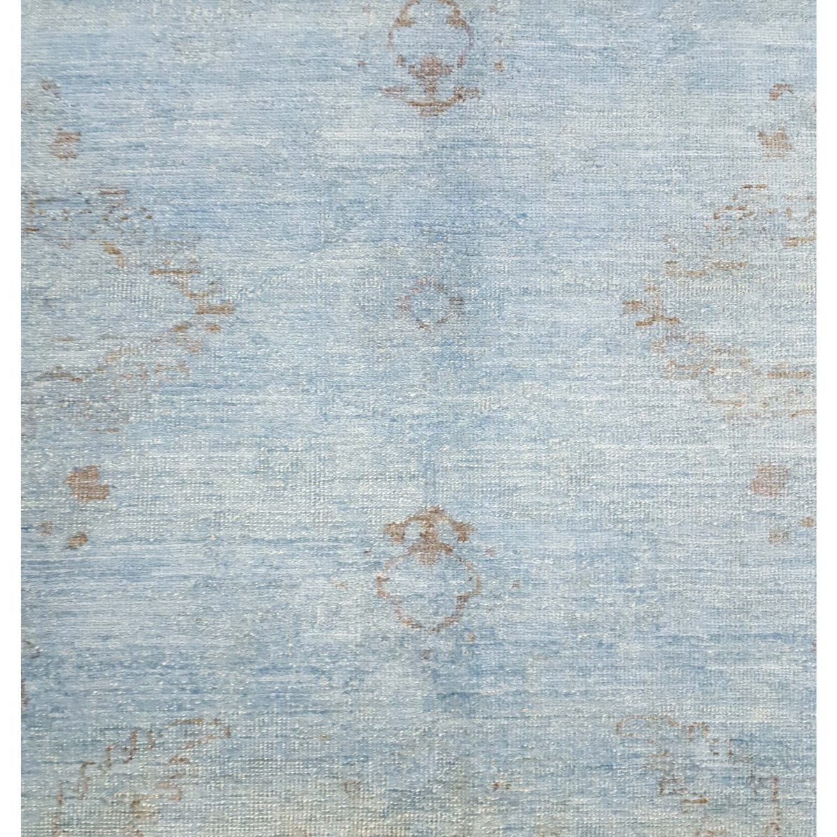 Pacific Farahan Overdyed 41432 Blue Charcoal Transitional Hand Knotted Rug