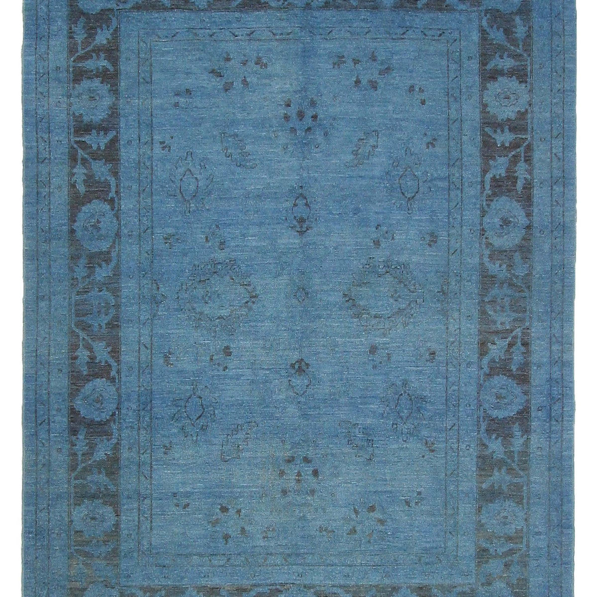 Pacific Farahan Overdyed  Blue Charcoal Transitional