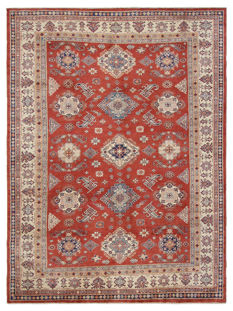 Pacific Kazak Afzali  Red Ivory Traditional