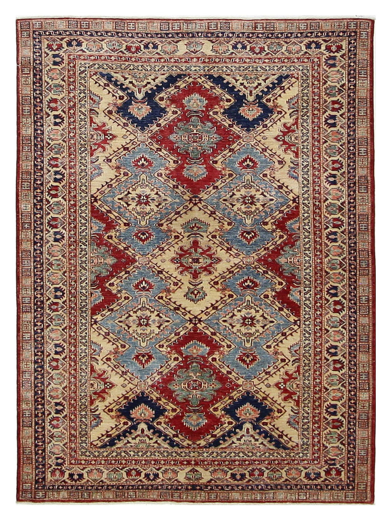 Pacific Kazak Super  Red Multi Traditional
