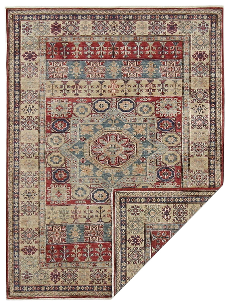 Pacific Kazak Artisan 41460 Multi Multi Traditional Hand Knotted Rug