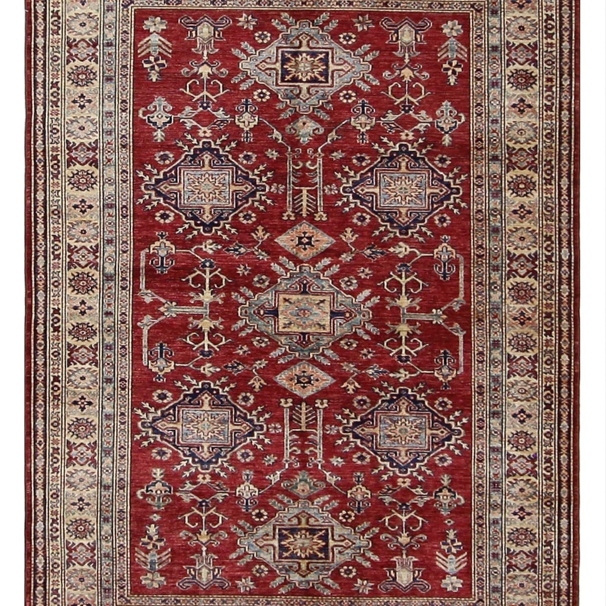 Pacific Kazak Super  Red Ivory Traditional