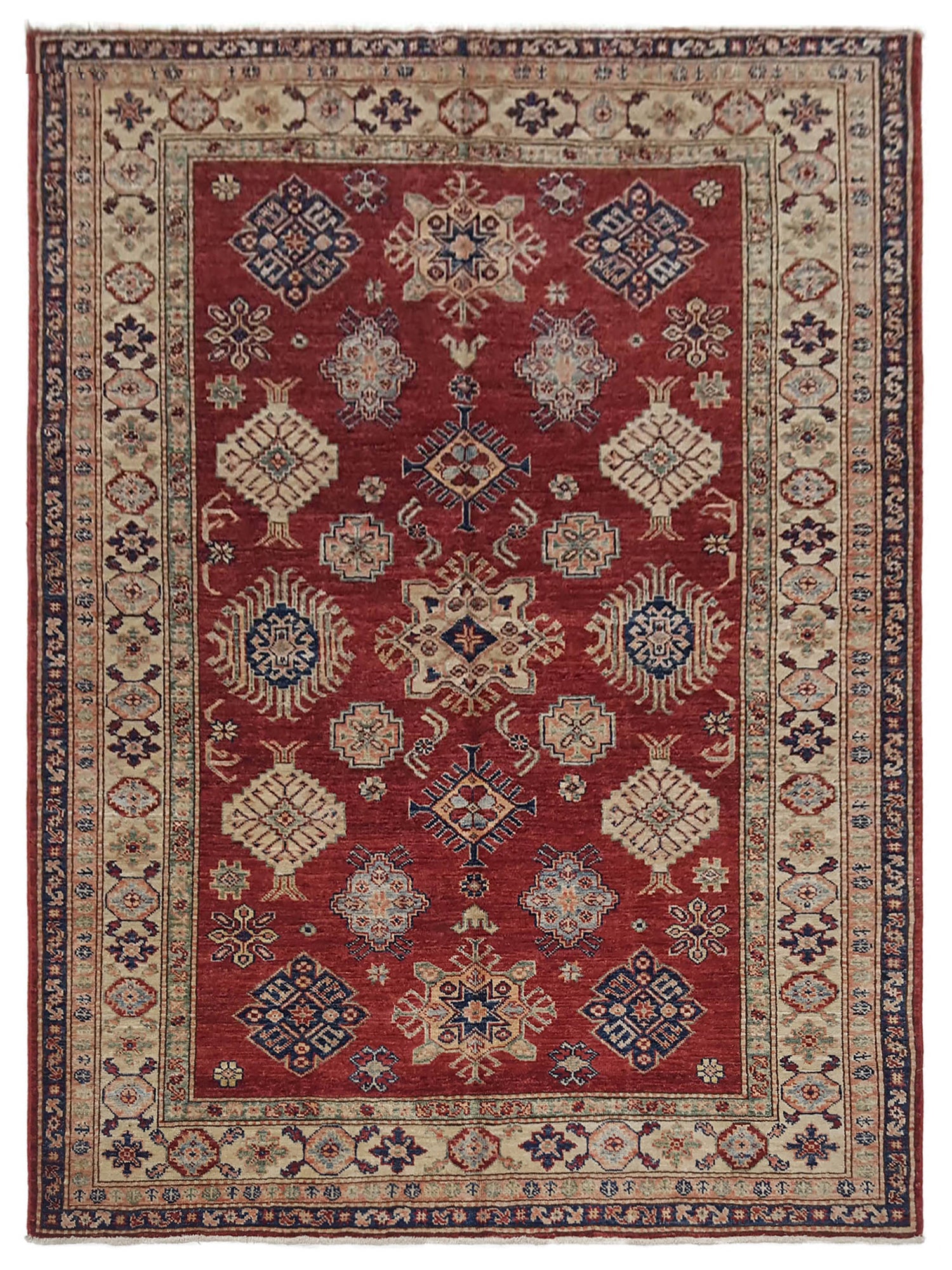 Pacific Kazak Super  Red Ivory Traditional