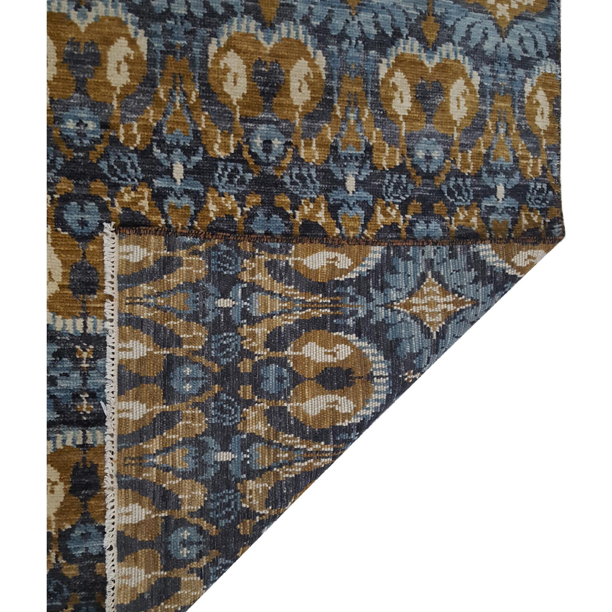 Pacific Soft Melody 41499 Charcoal Multi Transitional Hand Knotted Rug