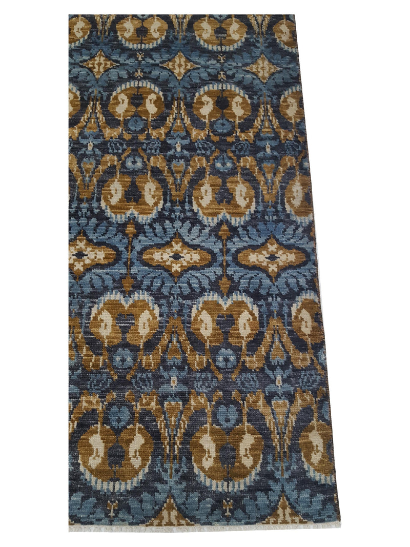 Pacific Soft Melody 41499 Charcoal Multi Transitional Hand Knotted Rug