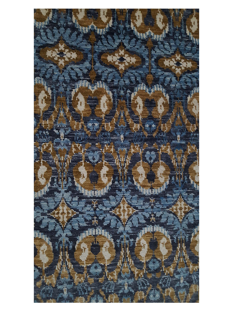 Pacific Soft Melody 41499 Charcoal Multi Transitional Hand Knotted Rug