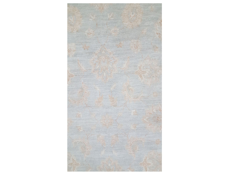 Pacific Ziegler 41523 Lt.Blue Ivory Transitional Hand Knotted Rug