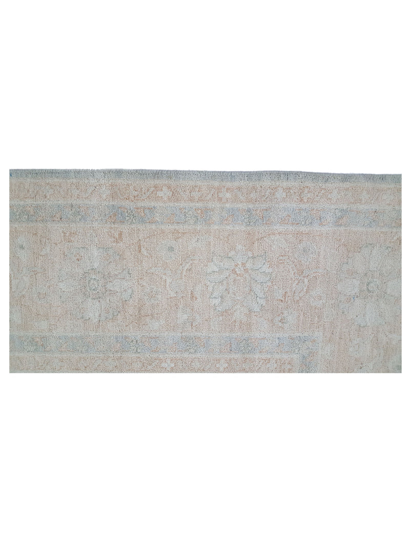 Pacific Ziegler 41531 Teal Taupe Transitional Hand Knotted Rug